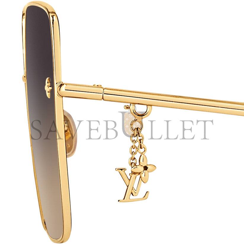 LOUIS VUITTON SUNGLASSES CHARM SQUARE Z1718U